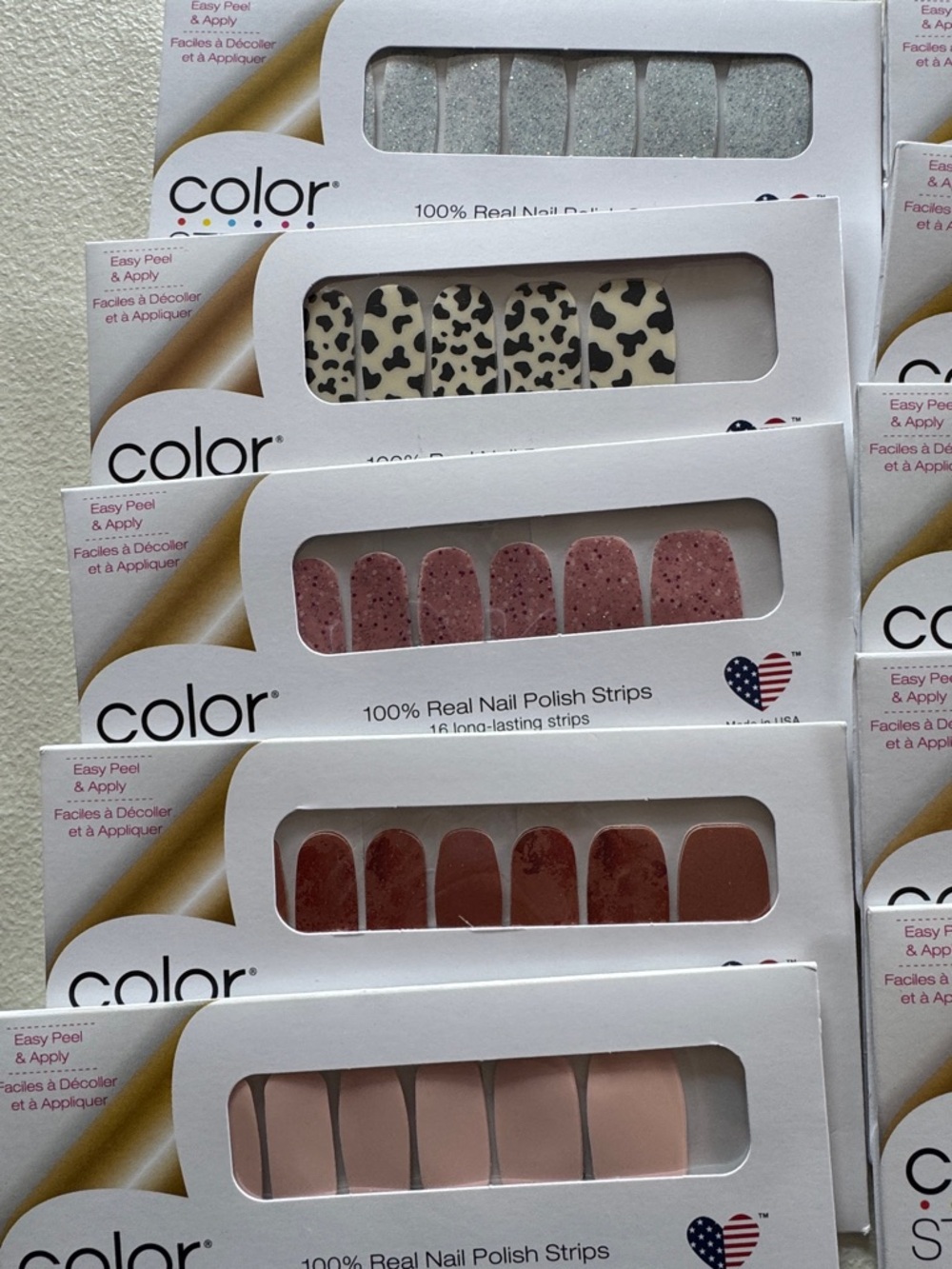 Color Street Press-On Nail Strips - Assorted Colors & Prints - Picture 2 of 7